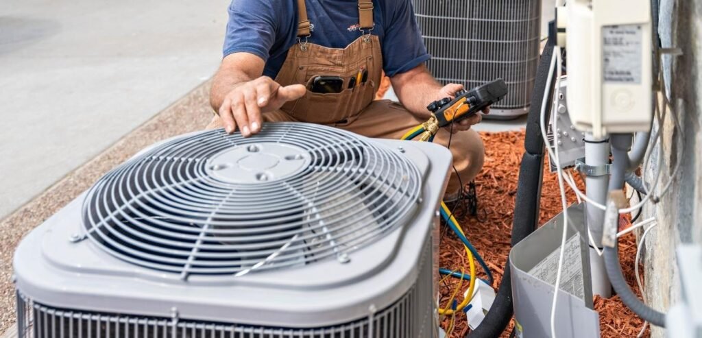 Ac maintenance repair or fixed